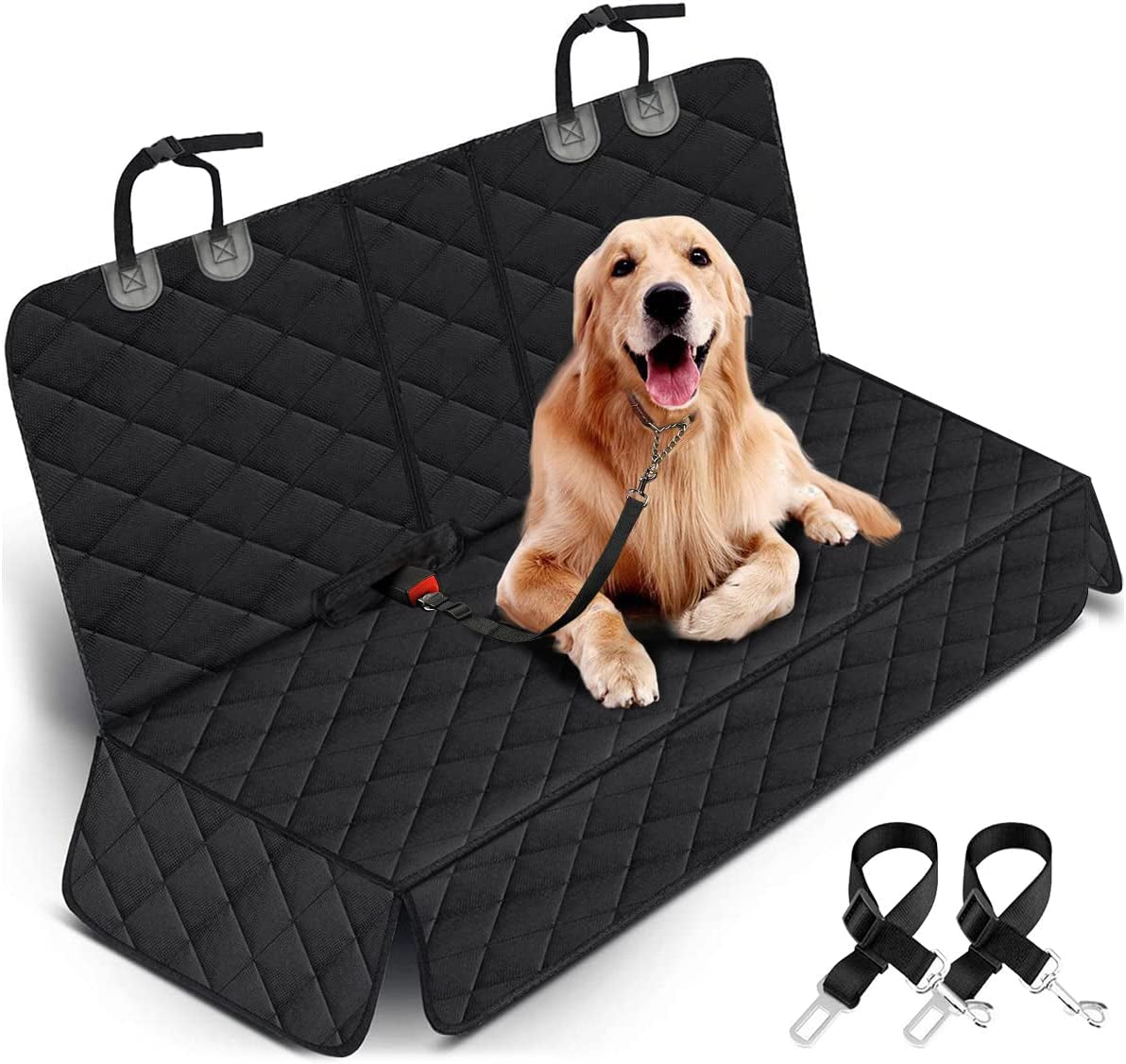 Premium Waterproof Dog Car Seat Cover - Fits most cars